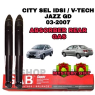 CS 🔥 HIGHT QUALITY 🔥 GAB Shock Absorber Rear Set- Honda City SEL SAA i-Vtec , Jazz GD i-Vtec ( 1Pair