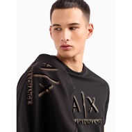 Armani Exchange/Armani 2024 Summer New Men's Cotton Short sleeved Printed Minimalist T-shirt