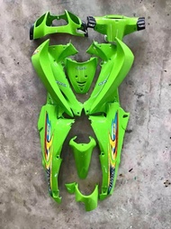 ชุดสีเวฟ125S หัวเถิก เฟรมWave125S สีเขียว ครบชุด 12 ชิ้น