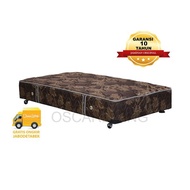 Kasur Spring bed Sorong Central Deluxe 100 x 180 TEBAL 26cm Brown