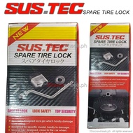 Hilux E J G / Conquest 2016 to 2025 Sustec Spare Tire Lock ( hilux accessories )