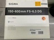 [保固一年高雄明豐]公司貨 SIGMA 150-600mm F5-6.3 DG Sports for C [D2426]