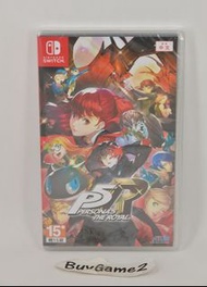 (全新) Switch 女神異聞錄 5 皇家版 Persona 5 The Royal P5R (行版,中文)