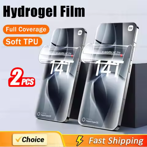 2Pcs For Xiaomi 14T Pro Screen Protector TPU Cover Hydrogel Film Xiaomi 13T Pro Xiaomi14T Xiaomi13T 