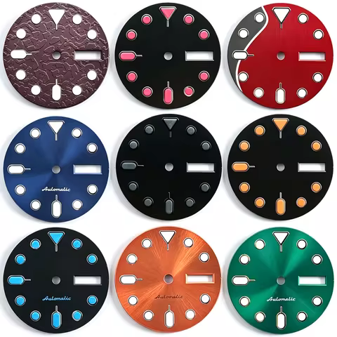 SKX007 28.5mm Watch Dial SKX009 No Logo For Seiko 5 Sports SRPD SRPL NH35 NH36 Automatic Movement Ca
