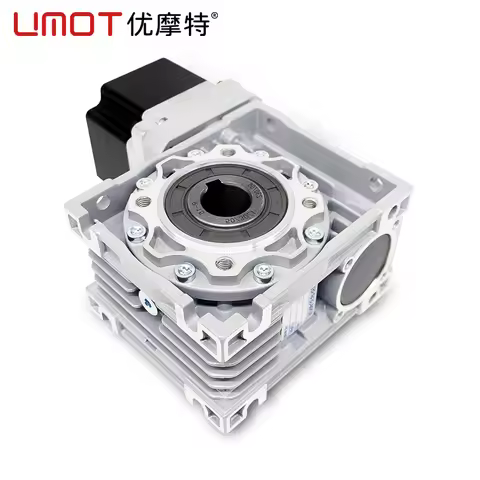 UMOT Mechanical Self-locking 86mm Nema34 Dc Gear Motor Hole Single Double Shaft Worm Gearbox Reducer