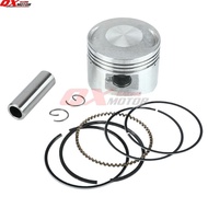 LF 125 Motorcycle 52.4mm Piston 14mm Pin Piston Ring Set For Lifan 125cc 1P52FMI Horizontal Engine D