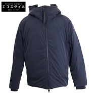 加拿大鵝 2461MA 海軍藍 Rhodes 連帽衫 Fusion Fit 羽絨外套 XP [二手]