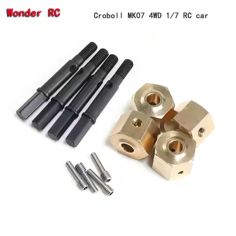 Croboll MK07 4WD 1/7 RC Electric Control Model Car Modification and Upgrade Op Accessories Widening 