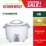 Faber 1L 400W Italy Stainless Steel Lid Rice Cooker FRC 210