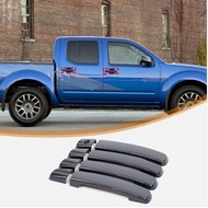 Door Handle Cover Trim Accessories For Nissan Frontier 2005-2021 Carbon Fiber