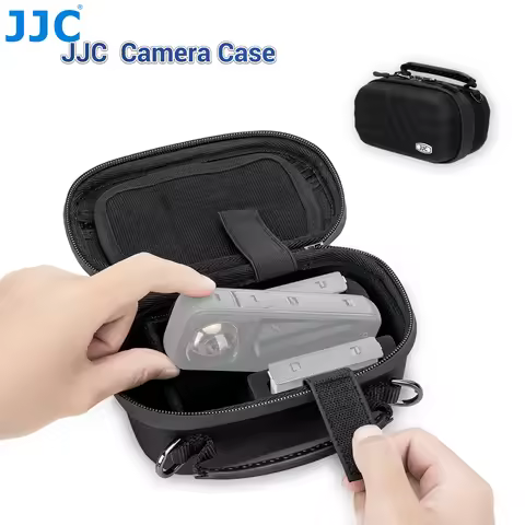 JJC Hard Camera Case for Insta360 X5 X4 Insta360 GO Ultra Ace Pro 2 DJI Osmo 360 Action 5 Pro 4 3 Go