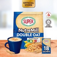SUPER NutreMill Double Oat Instant 4in1 Cereal Drink, 18 sachets  (Expiry: Nov 2026)