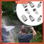 [Chiwanji] 8x Pressure Washer Adapter Set,Hose Adapter Connector ,Quick Disconnect Pressure Washer Fittings for Car Washing,Accessories