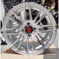 Ninja 7 (Silver) Sport Rim 16x7JJ ET38 (4x100)