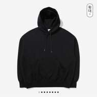 Fila winter collection Perry raised hoodie black Fila x bts