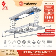 Automated Laundry Rack System (Model: ACE) FREE INSTALLATION + LIFETIME WARRANTY* [Sg Local Brand - YU HOME]
