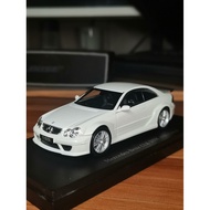 1/43 Jingshang Mercedes-Benz clk DTM amg coupe Pearlescent White Alloy Car Model Good Condition The 