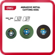 [ DELI ] (DH-SZP355-E2 / DH-SZP355-E1) Abrasive Metal Cutting Disc | 355mm Cut Off Wheel | Metal & I