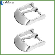 caislongs  Watches Clasp Smart for Men Buckle Strap Replacement Parts Man Buckles Stainless Steel 2 Pcs