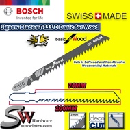 Bosch Jigsaw Blade T 111 c Basic For Wood T-111C T111C 1PC / 5PCS