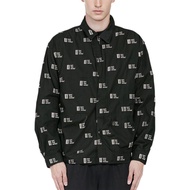 เสื้อแจ็คเก็ตผู้ชาย แฟชั่นสตรีท กีฬา เวลาว่าง พิมพ์ลาเบลเต็มตัว สไตล์เสื้อทำงาน คอปก VN000GQ4CRG