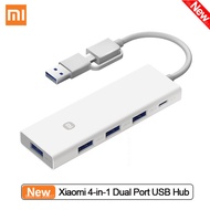 Xiao USB3.0 Dual Head Hub 4 in 1 USB TypeC/ USBA Extender Extension Connector Adapter For Windows ma