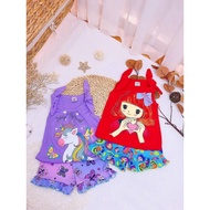 TANK TOP GIRL SET, SUPER CUTE GIRL CLOTHINGS TAG 3-8 6M-4/5Y