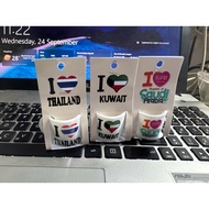 Fridge magnet mug country