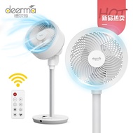 德尔玛（Deerma）电风扇家用宿舍简约立式落地空气循环扇 【空气循环扇】FD100白色