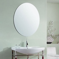 BW-6 Gudur Dresser Mirror Wall Hanging Soft Mirror Wall Self-Adhesive Oval Acrylic Bathroom Mirror Surface Stickers Home