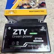 ZTY แบตเตอรี่ 5A 12V เวฟ110i , เวฟ125 , สกูปปี้ , คลิ๊ก , ฟีโน่ แบตเตอรี่มอเตอร์ไซค์