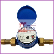 ۞ ❃ ∆ Meco Heavy Duty Water Meter Brass Body (For water submeter or main meter)