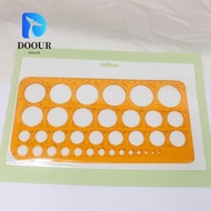 DOOURPH Draw A Circle Template Ruler Soft Ruler Special Ruler For Drawing Circle Drawing Ruler Paint