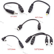 5.5x2.1mm DC female to 5.5 3.5 4.0 male Connector 5.5 2.1 5.5x2.5 3.5x1.35mm 4.0x1.7mm Type C cable 
