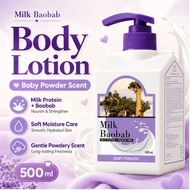 Milk Baobab Body Lotion Baby Powder Scent 500ml
