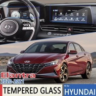 for Hyundai Elantra Avante i30 Sedan CN7 MK7 2021 2022 Car Navigation Auto GPS Film Touch Full Scree