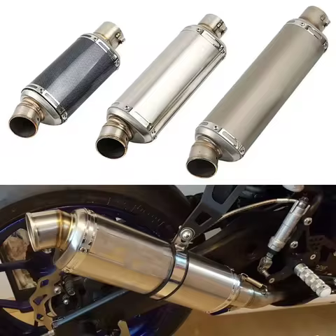 51mm Universal Motorcycle Exhaust Muffler Yo Escape Moto DB Killer For Yamaha PCX125 NMAX155 FZ1N Z9
