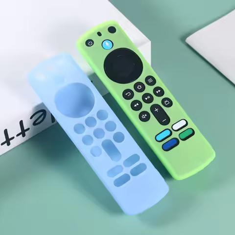 Silicone Protective Cover for Fire Stick 4K MAX 3rd Gen Remote Glow-in-the-Dark Anti-Drop Dustproof 