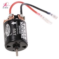 [COD] RC Car 4 Pole 12 Slot 55T 540 Brushed Motor for 1/10 Axial SCX10 RC4WD D90