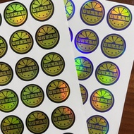 New Laser Ehime Jelly Orange Fruit Label Sticker Self-Adhesive Waterproof Adhesive Supermarket Fruit