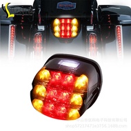 Tail Light Suitable for Harley Motorcycle Gliding Rear Tail Light Fat Boy 883 1200 Turn Signal Brake