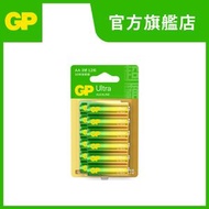超霸 - GP Ultra特強鹼性電池AA 12粒裝 | 電芯 | 電量升級80% | 專利防漏技術 [新包裝] | LR6/UM3/AM3 1.5V | 5號電池 |