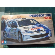 1/24 Tamiya 24221 Peugeot 206 WRC Brand New Unopened Board Complete Box Condition Coloring As Shown 