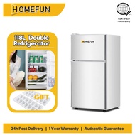 Refrigerator MINI inverter Rerfrigerator With Freezer Save Electricity Quiet operation No noise 2Door Small Refrigerator