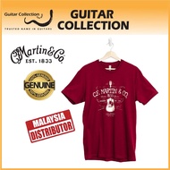 Martin 18C0003 D-28 T-Shirt | Cardinal Red ( Size S-2XL )