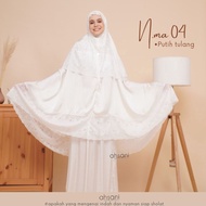 READY Mukena AHSANI NMA.04 Dewasa Polos bahan Silk Premium Halus