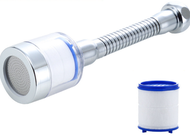 廚房加長廷伸帶過濾芯水龍頭（中長款-軟管款）送1過濾芯 廚房加長廷伸帶過濾芯水龍頭