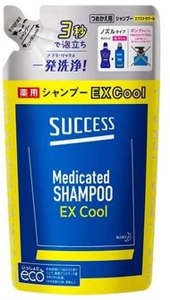 花王Success 藥用洗髮露 清涼補充裝 320ml