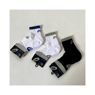 ASICS socks color matching towel bottom cotton fabric socks 3 pairs of socks ASICS socks